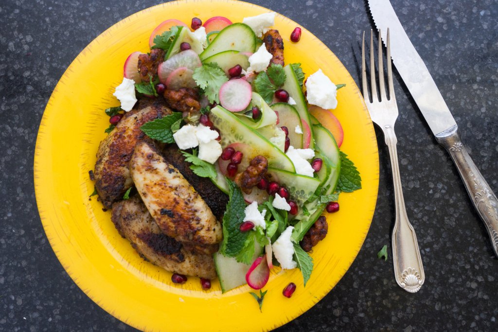 MeredithDairy's tweet photo. Middle-Eastern Inspired Salad &amp; BBQ Chicken https://t.co/c3t8XxgXSt https://t.co/B5Ixiidhc2
