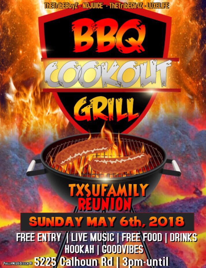 TheTribEBoyZ's tweet photo. #HoustonOnly
UH -TXSU
End of the semester plays
#TheFinal - May 5th
#TxsuFamilyReunion - May 6th https://t.co/9PJcAdTuxn