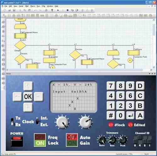 Программа для микросхем. Flowcode лампы 255. Матрицы 8x8 в Flowcode. Flowcode Arduino. Flowcode программа.