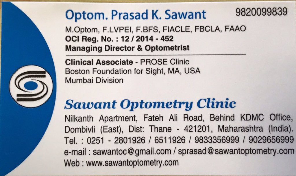 sawantoc's tweet photo. @imVkohli Good frame. 
Let me get opportunity to check your eyes now😀 Here is my visiting card for you pls. 
We are one of the best Optometry clinic across the India very well known for accuracy, clinical and ethical practice .
Die hard fan for you and our team. https://t.co/6VkffLVF8Y