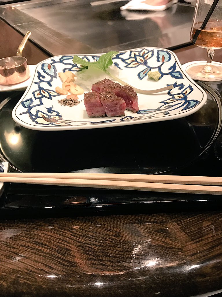 3__kazu's tweet photo. 昨日も充実😊

#うかい亭#横浜 https://t.co/e2SweKr7Sn