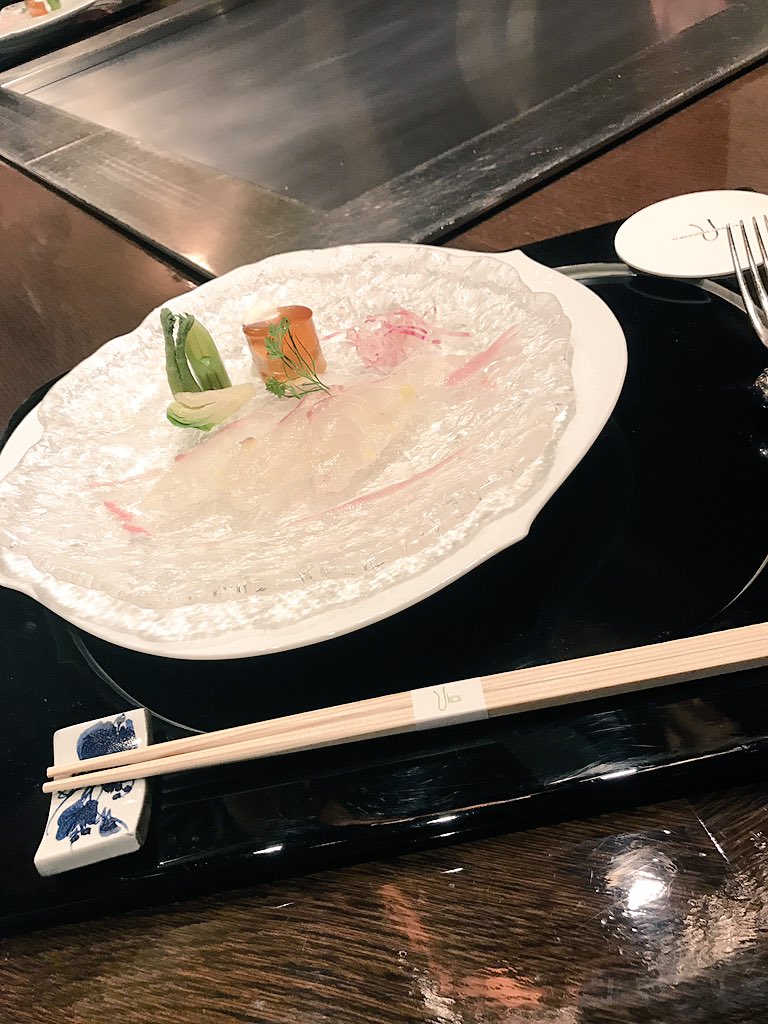 3__kazu's tweet photo. 昨日も充実😊

#うかい亭#横浜 https://t.co/e2SweKr7Sn
