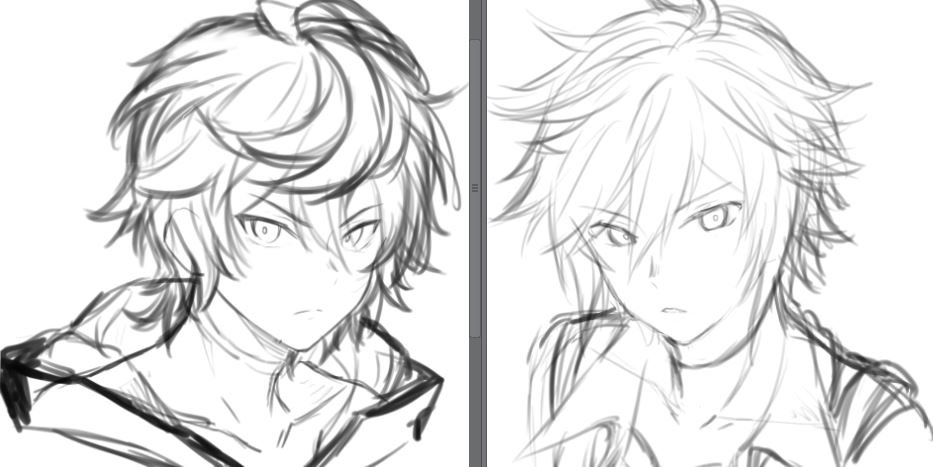 How to draw gbf charas.... 