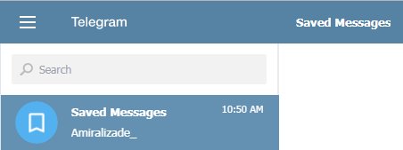 iamiralizade's tweet image. توجهتون رو به این مورد جلب میکنم.
تو اپ ساده ی #تلگرام شما نمی تونید برا پروفایل خودتون عکسی مثل اکانت
save messages 
قرار بدید.
شما ببین تا کجا...
#face_recognition