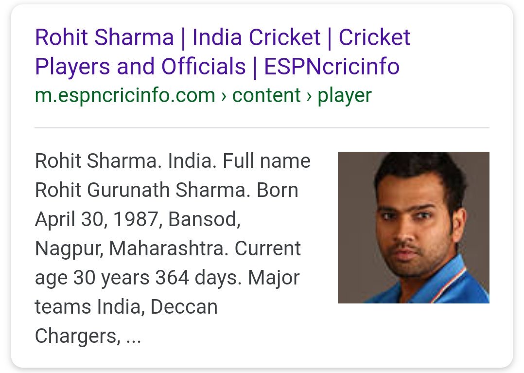 DID YOU KNOW? Rohit Sharma was born at a place called \Bansod\?. Happy Birthday RoHITman Sharma! 