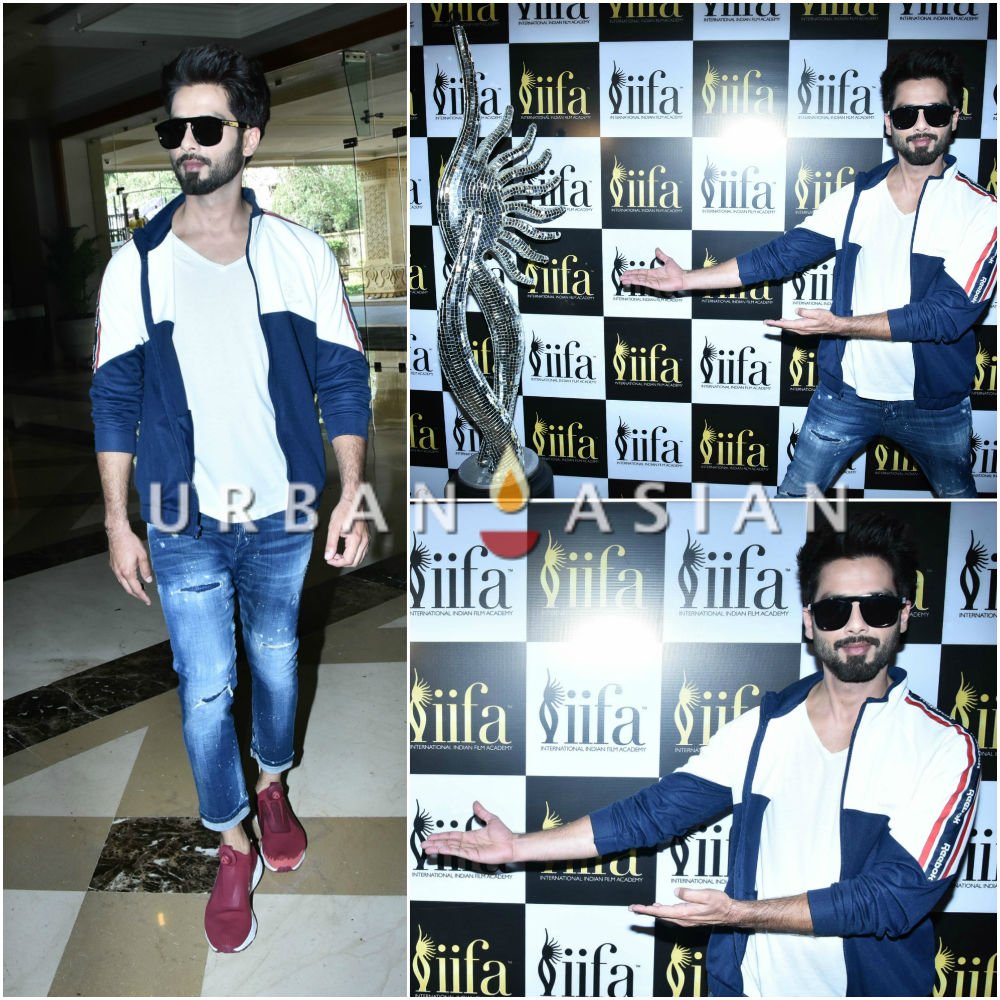 UrbanAsian's tweet photo. #Padmaavat actor @shahidkapoor was all goofy at the #IIFAVotingWeekend.
@IIFA #IIFA #ShahidKapoor https://t.co/PWZmlZxN42
