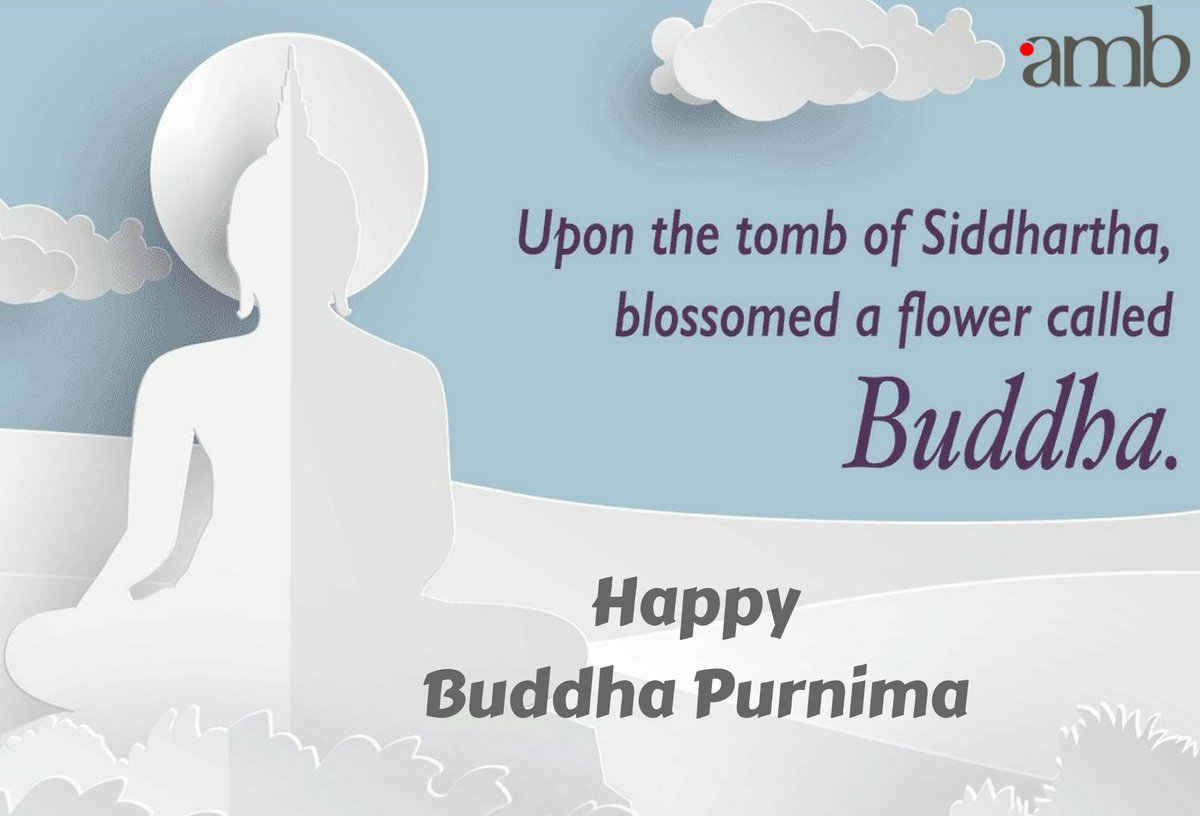 AMB__Group's tweet photo. On the auspicious day of Buddha Purnima, bring joy and celebrations to everyone around you. #HappyBuddhaPurnima
#BuddhaPurnima #LordBuddha #AmbTeam https://t.co/o9YkTDdZTe