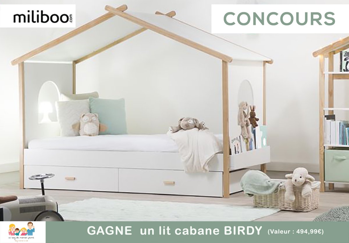 BlogMamanPlume's tweet image. CONCOURS ==&amp;gt;Dernier jour ! - Dépêchez vous, 😉

Pour jouer il suffit de cliquer sur le lien ici : urlz.fr/6ZqF  #concours #jeuconcours #miliboo #litcabane