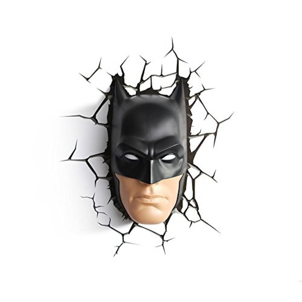 3D #Batman Mask #Light Puts The Dark Knight On Your Wall Watching Over Your #Gotham is.gd/su3M5J #Dc #Decor #Home #Superhero