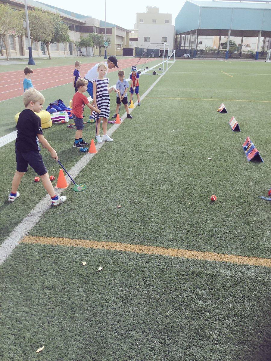 SPARTA_bh's tweet photo. Fantastic first SPARTA Golf session yesterday! Great effort by all the children, and a big thank you to Ben Todd from @royalgolfclub for leading the session! Can't wait for next week already 😄🙌👏🏌⛳️ #SPARTA #golfinbahrain https://t.co/Migo564nNk