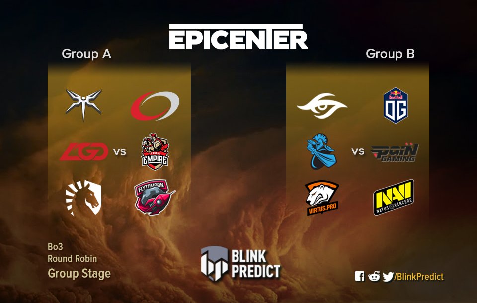 BlinkPredict's tweet photo. The group stage battle intensifies!
Enter the #EPICENTER XL Prepools &amp; Fast Market Predictions at
https://t.co/m7oHfKk3mv https://t.co/11Gn7M6DKc