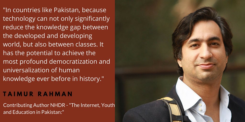 PakistanNHDR's tweet photo. #PKNHDR Contributing author  @Taimur_Laal talking about Internet, youth and education in Pakistan - Find out what more he has to say at the launch. Join us by registering  https://t.co/K4oqLQ0aNo #InvestinPKYouth #PKYouth | @UNDP_Pakistan https://t.co/xw0trqXiby