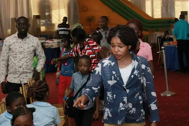 FCTbookfairNg's tweet photo. The young contestants getting ready for the #spellingbee competition at the 2nd #FCTBookFair that took place Sat 18th Nov, 2017 in #Abuja. https://t.co/ptOUrMAhPj