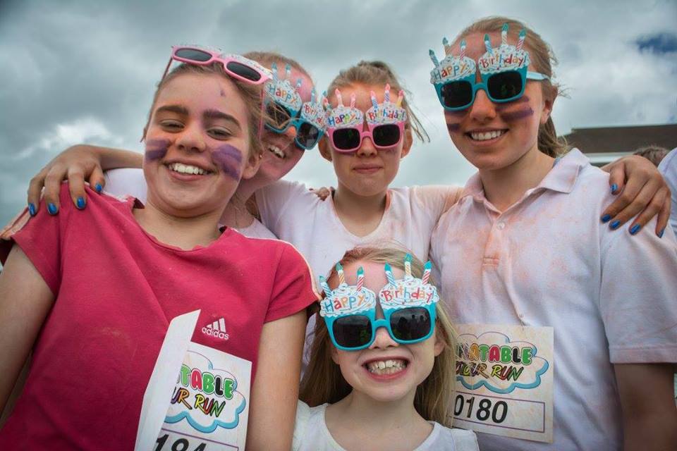 Bubbly Colour Run tweet media