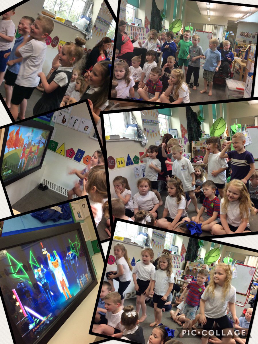 Highgateacademy's tweet photo. A fun class warm up today in FS2 before our PE lesson with Dancemania #JustDance #GetActiv #PhysicalDevelopment https://t.co/r8UmIjpUjR