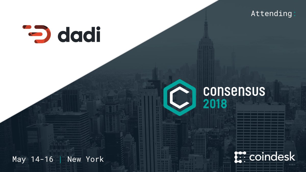 We're attending #Consensus2018, <a href="/coindesk/">CoinDesk</a>'s #blockchain technology summit in New York on May 14-16. Let us know if you'd like to meet up for a chat.