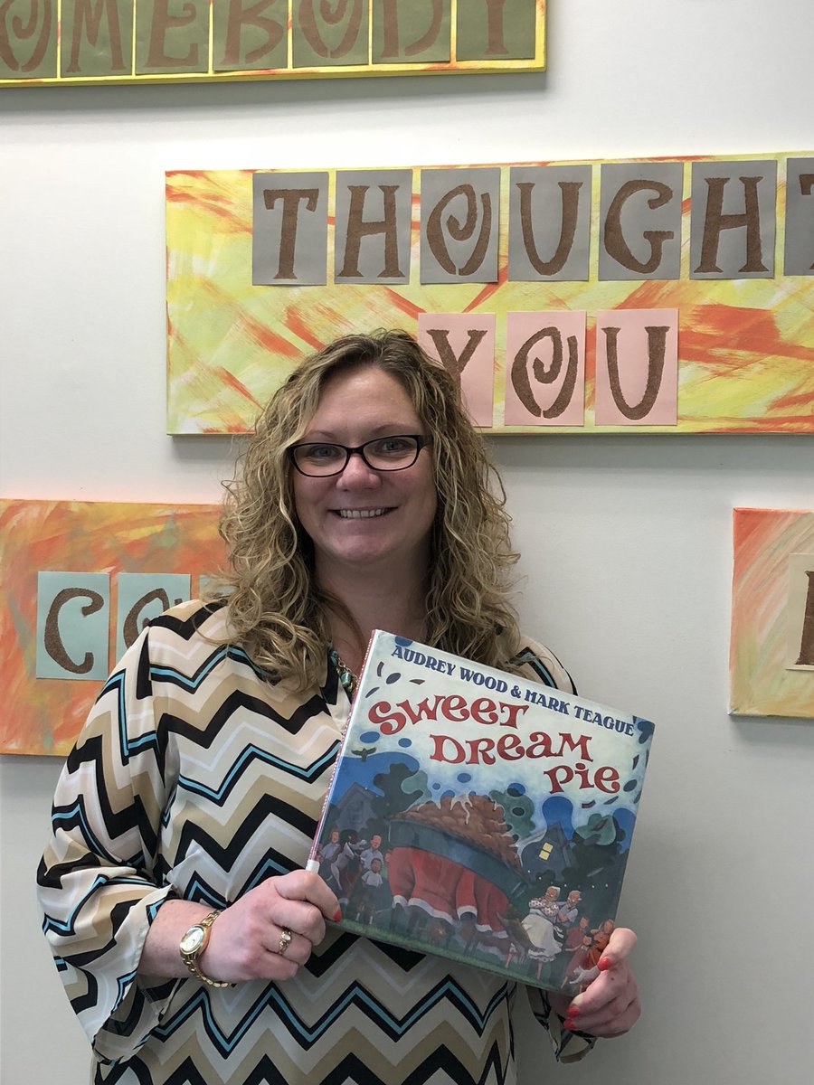 DTCCGeorgeEd's tweet photo. It's Children's Book Week! We're celebrating by sharing our favorite children's books with you! Ms. Beth's favorite: Sweet Dream Pie by Audrey Wood &amp; Mark Teague https://t.co/0ZZ1wUR1hT