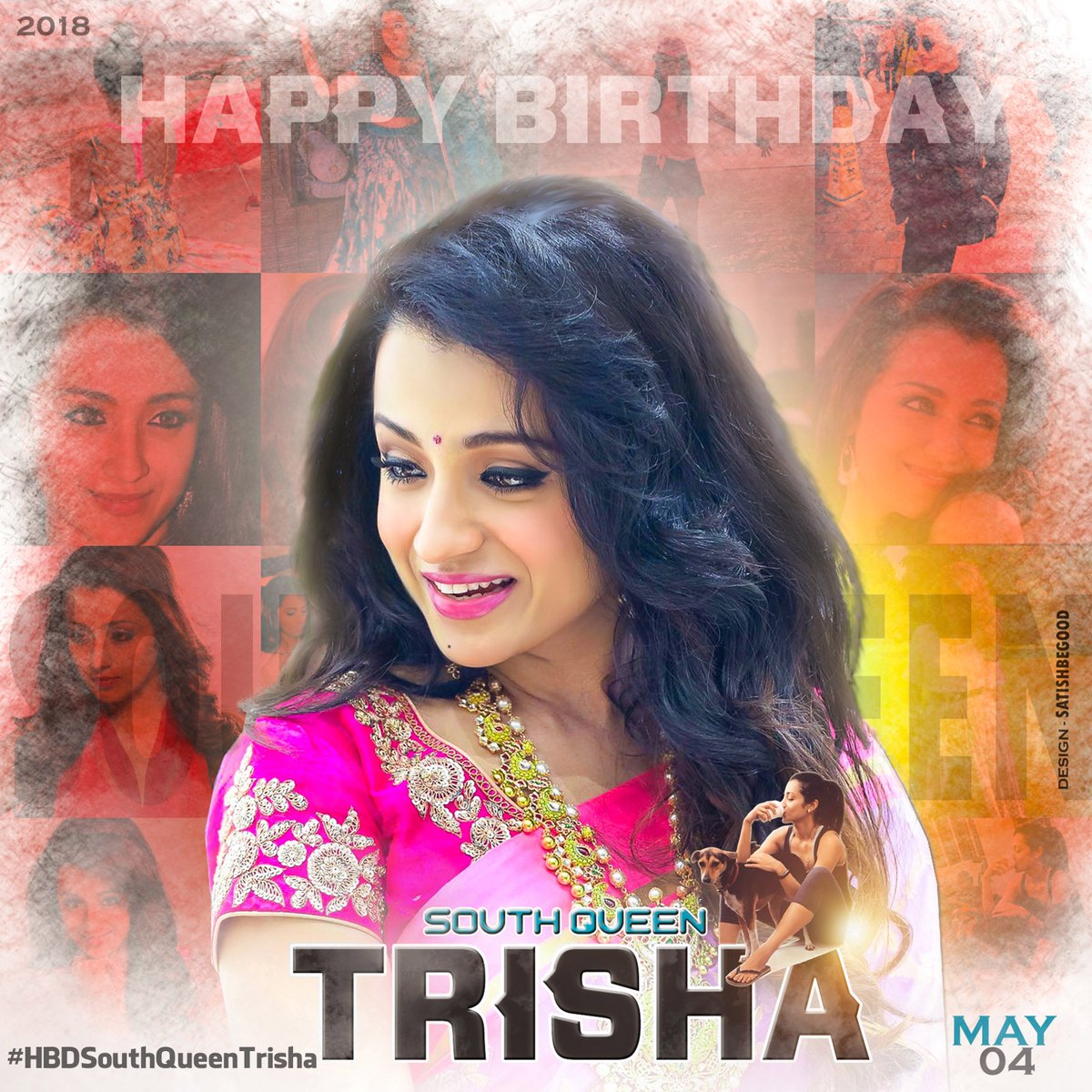 Trends_Trisha's tweet photo. Special thanks to @aditi1231 for releasing our #HBDTrishaCDP 😍🙏
#HBDSouthQueenTrisha ❤ 
@trishtrashers https://t.co/Le8u1WJq59