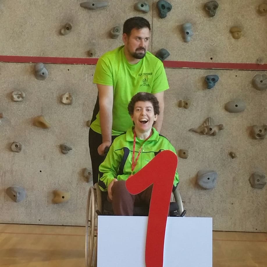CLUBPACEMA's tweet photo. Campeones de la Liga Madrileña X equipos!!  y Yolanda Diaz Campeona en categoría BC1. Buen fin de semana!!! Ahora al Nacional de Boccia en Sevilla 1,2 y 3 de Junio en el polideportivo Amate. #VamosPACEMA https://t.co/bpf6vaNKQF