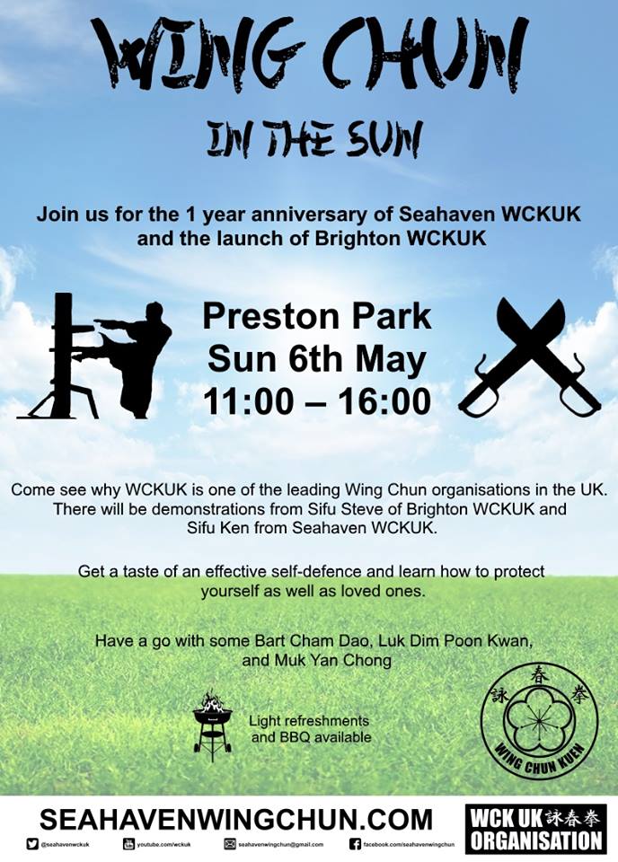 BrightonWCKUK's tweet photo. #wingchun #peacehaven #newhaven #seaford #saltdean #rottingdean #wckuk #brighton #WingChunInTheSun https://t.co/EVCPjNCP62