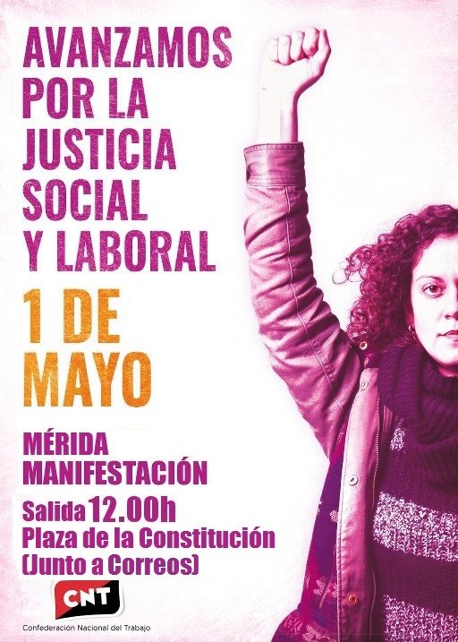 15m_merida_'s tweet image. Mañana 1 de mayo en Extremadura, manifestaciones del día de los trabajadores y las trabajadoras

En Mérida, a las 12:00 en la Plaza del parador (junto a Correos)
En Badajoz a las 12:00 en la Avenida de Huelva (frente a la Delegación del Gobierno)

Comparte ;)