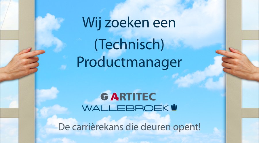 Wallebroek's tweet image. Kom jij ons team versterken? Wij zoeken een: 
• (Technisch) productmanager deurbeslag

Bekijk de vacature 'productmanager' via deze link voor meer informatie:
wallebroek.nl/nl_wb/blog/pos…

#vacature #productmanagement #vacatures