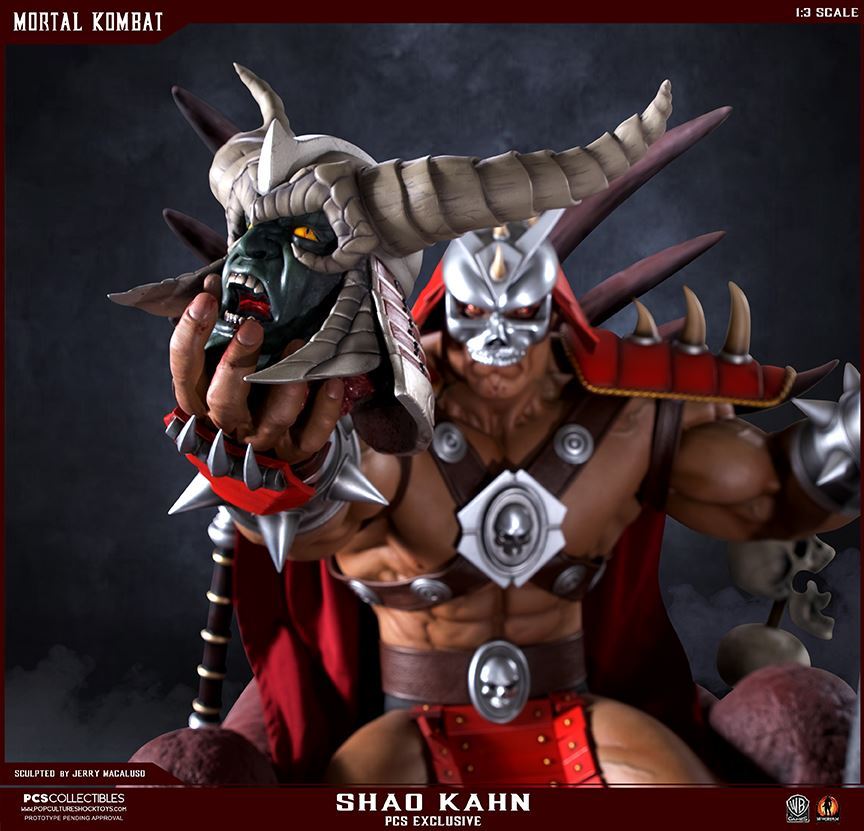 Pre-Order Details for the Mortal Kombat Shao Kahn on Throne Statue - The  Toyark - News