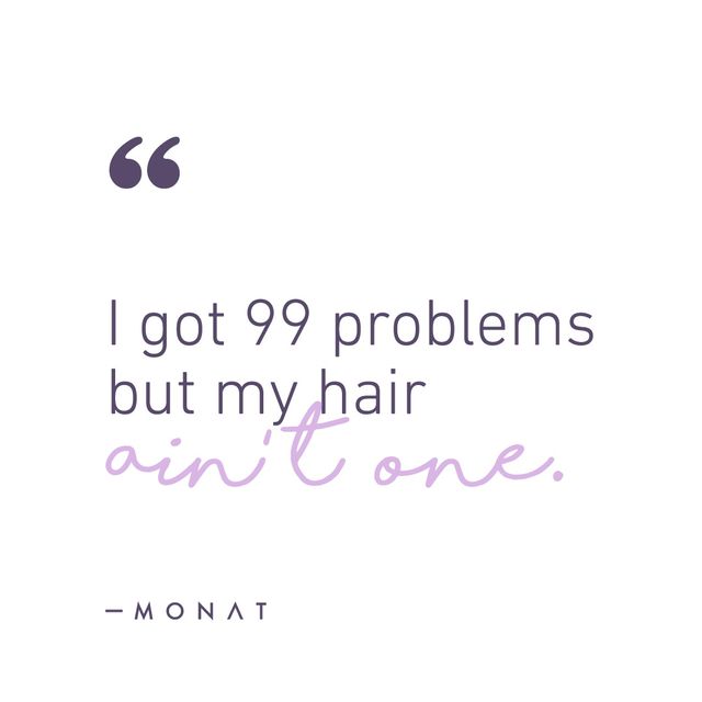 MONATOfficial's tweet image. Raise your hand if your hair was the LAST thing you had to worry about before walking out the door this morning!  🙋🏽 #MONATmantra