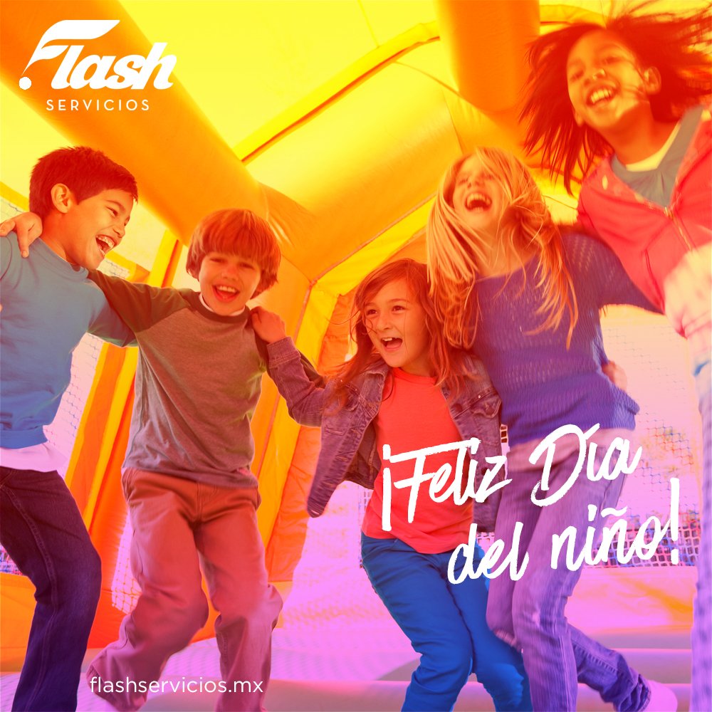 FlashOficialMX's tweet photo. En #FlashServicios queremos que nunca se les olvide darle gusto a su niño interior. #FelizDíaDelNiño 👦👧🎈 https://t.co/Kn7LWQCDgj
