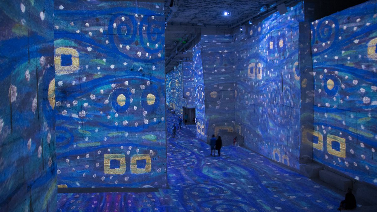 sxnshaxniall's tweet photo. Sinon y'a une expo sur Paris jusqu'à janvier 2019 à l'atelier des lumières, ça à l'air génial https://t.co/GGS5yus7XC