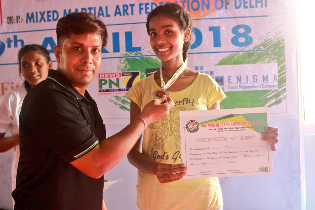ArtForCause's tweet image. My girls from @NGOProtsahan have created ripples as they win golds in the #Delhi Mixed #MartialArts Championship 2018. They were all so tiny and little 8 years back! Now topping acads and sports like #wonderwomen. Scale that is soul deep goes far. Very far for that one child.