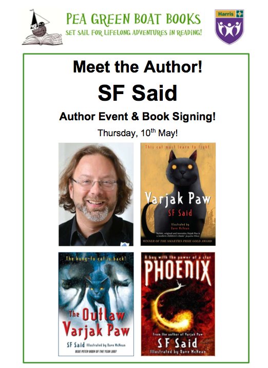 HPA_Philip_Lane's tweet image. We are delighted to announce the second in our series of #AuthorsAtTheAcademy 2018. On 2nd May 2018 SF Said will visit us to talk to Years 3, 4, 5 &amp;amp; 6 about his life as an author and writing. We cannot wait! #HPAPLAuthorsAtTheAcademy