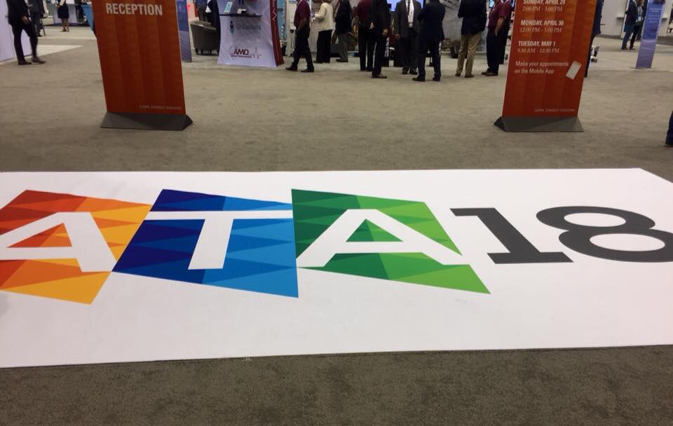 Telehealthdocs's tweet photo. We’re excited to be here in Chicago for #ATA18! https://t.co/yLDsThUPRW