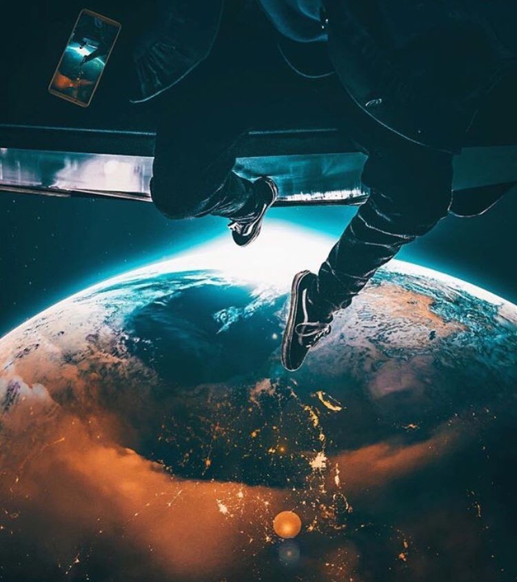 Give #caption to this stunning edit 👌🏻✨The author of the best caption will receive Pixomatic free promo code‼️ Made with #Pixomatic by @viesual 🌎 🌚 #photomanipulation #world_besthdr #igcreative_editz #agameoftones #spacetime #fineartphoto #digitalarts