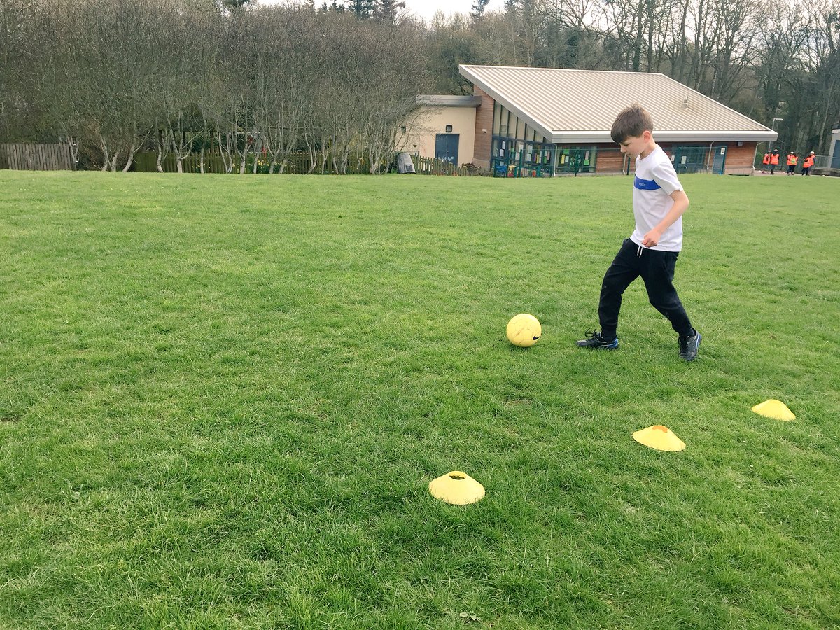 MontroseTrust's tweet photo. This morning we were delighted to support @AuchenblaePS with their #HealthWeek. Great to see the kids being active and loving their sports! https://t.co/xHp4teMgEw