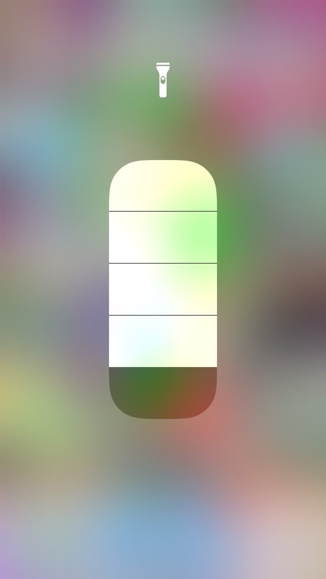 Gorori_A_san's tweet image. iPhoneのライトってレベル調節出来るんだ？！？！#iPhone #iOS_