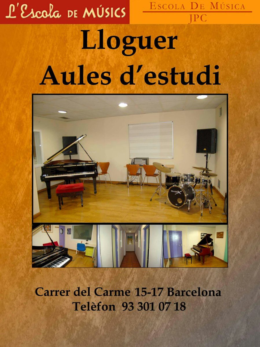 LEMiJPC's tweet image. Avui no tens lloc per estudiar? Estem oberts! @esmuccat @assaesmuc @ESMUCdigital @pedagogiaesmuc @liceu1837 @AmicsLiceu @Connect__music #Estudiantes #Musica #Bucs
