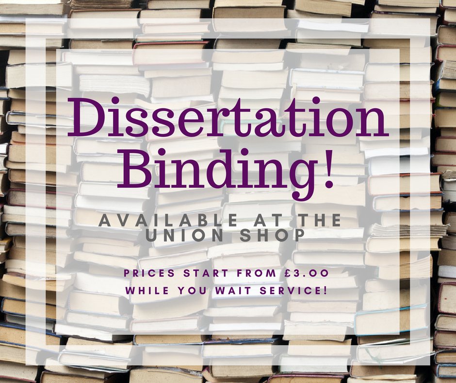 upsu_shop's tweet photo. BINDING AT THE UNION SHOP IS NOW HERE!
Still need that dissertation bound?

For as little as £3 you can get your work bound at the Union Shop.
We will be running our annual Binding Booth until May 4th! @portsmouthuni 
#Dissertation #Students #exams #University #stress https://t.co/9fSa3LrVJS