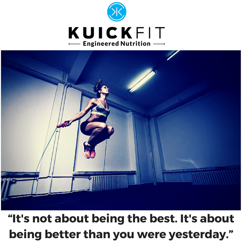 Kuickfit's tweet photo. Fitness Motivation – 
  “It's not about being the best. It's about being better than you were yesterday.”
   
#MondayMotivation #fitnessmotivation #dontgiveup #workhard #InspiratiomalQuotes #Kuickfit #EngineeredNutrition #SupplementsStore #Proteins #MassGainers #Preworkout https://t.co/JttkhF4JyK