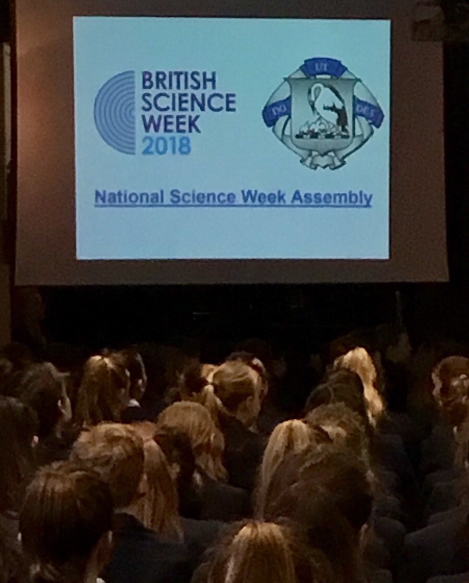 DunottarSchool's tweet photo. Thank you @DunottarSci for a fascinating assembly, linked to #BritishScienceWeek2018 https://t.co/6Mjb6y1yut
