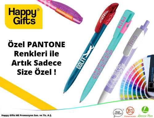 Logonuz tüm kalemi kaplasın, uzaktan dahi herkesin dikkatini çeksin!Tanıtımınız amacına ulaşsın.
#happygifts #promosyon