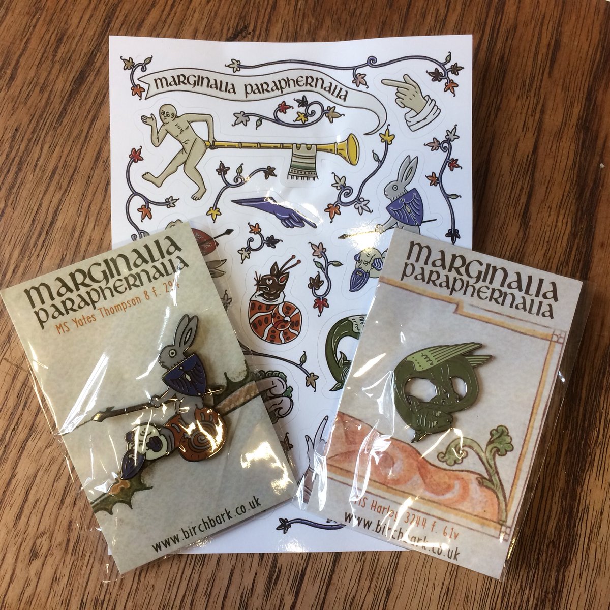 lauravarnam's tweet photo. Very excited about my #marginaliaparaphernalia 😁 Well done @alisonatkin 👏🏻👌🏻🌟 https://t.co/mpBJ7CbsPX