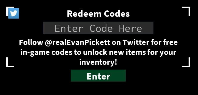 Evan Pickett On Twitter Notoriety Now Has Twitter Codes Which You Can Redeem In Game Through A New Button In The Main Menu In Any 1 7 8 Server Here Are A Few Codes - roblox notoriety redeem codes