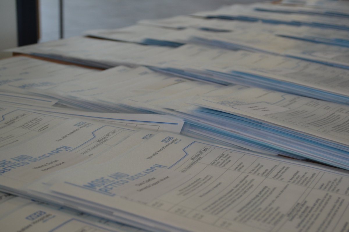 MidYorkshireNHS's tweet photo. Today is the day of the 'More and Better' Research Event, taking place at Trust HQ and Education Centre, Pinderfields.

All the finishing touches have been completed, we are ready to welcome all our delegates! https://t.co/zYWyowkVM1