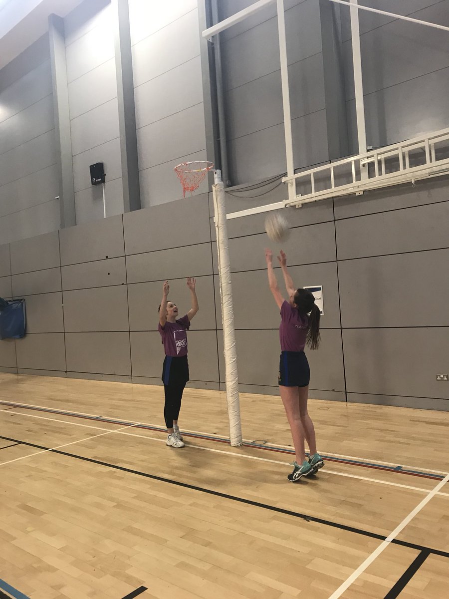 StAidansPE's tweet photo. Ready to go!! Warm up in full flow #Netball #EIS #year7 https://t.co/qs1ybxTldN