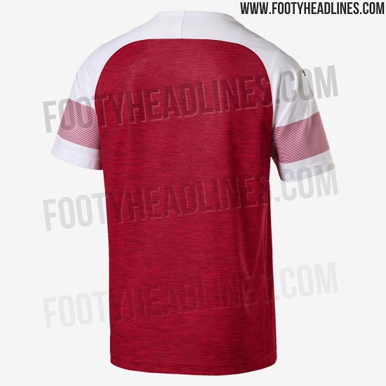 [Photos] Fresh images of Arsenal's new 2018/19 home kit leaked online ...