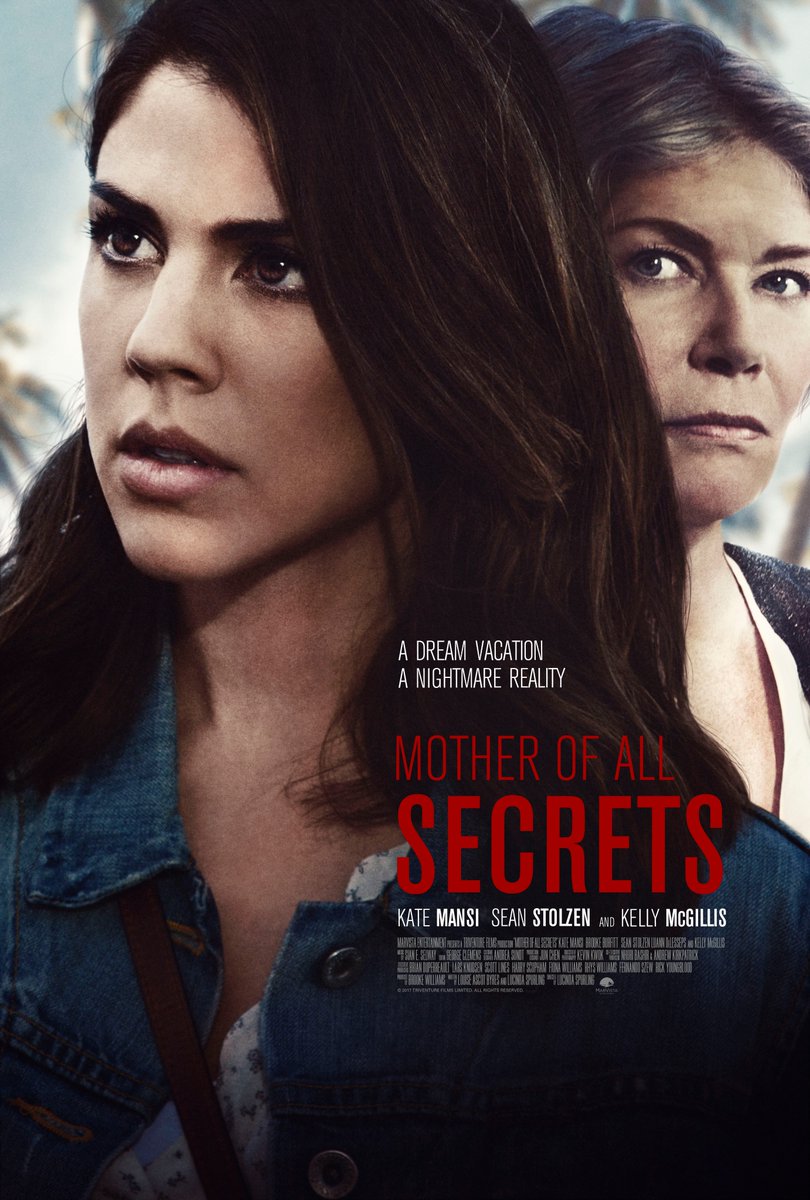 Out today!  Mother of All Secrets with Kelly McGillis @katemansiweb and @brookeburfitt by <a href="/triventurefilms/">Triventure Films</a> filmed in beautiful Bermuda <a href="/MarvistaEnt/">MarVista Ent.</a> #THRILLERS #film