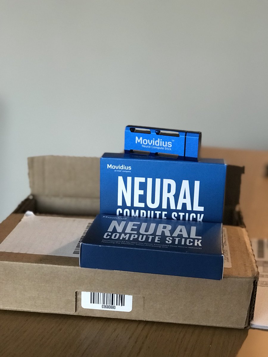 Balloon_inc's tweet photo. The prototyping continues: the @IntelMovidius neural compute stick for fast local image processing on @Raspberry_Pi just arrived! #hackathonDC https://t.co/1Nbcmu1Myu