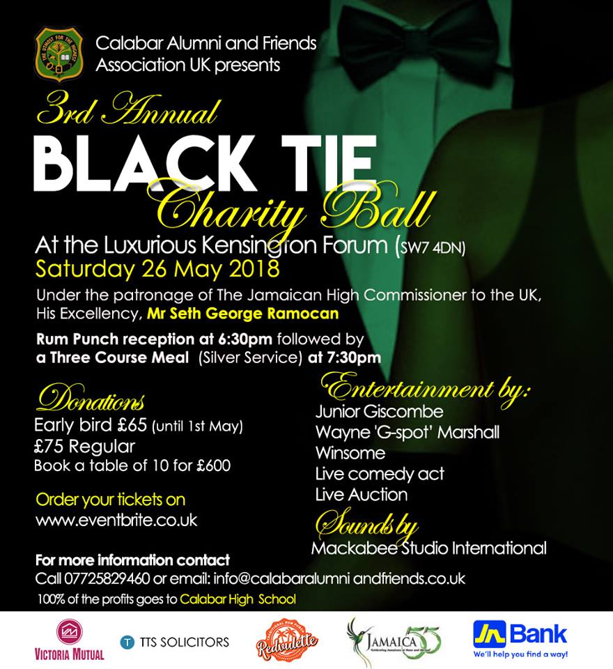 The Black Tie Charity Ball with Wayne Marshall on May 26th - Click here facebook.com/events/3830631…