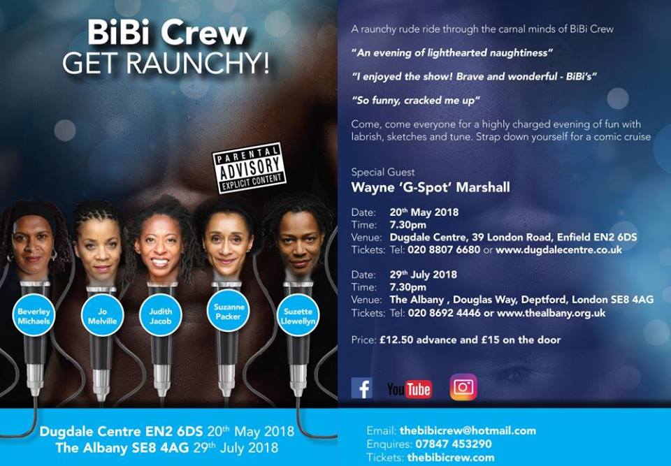 Get Raunchy with BIBI Crew &amp; Wayne Marshall - on May 20th at pin
The Dugdale Centre
Dugdale Centre, 39 London Road, EN2 6DS Enfield, Enfield